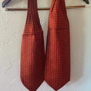 Vintage Brooks Brothers Silk Ascot Cravat Made in England